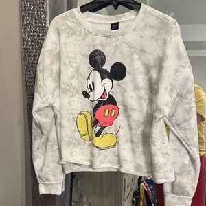 Disney Mickey Mouse Cream Sweatshirt